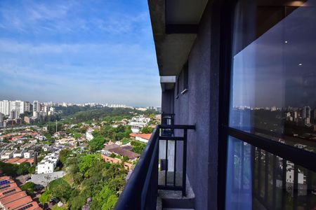 Varanda de kitnet/studio à venda com 1 quarto, 26m² em Jardim Panorama, São Paulo