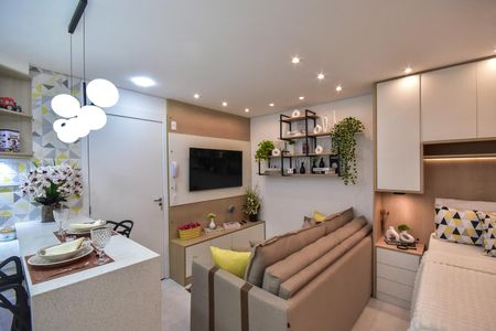 Studio à venda com 26m², 1 quarto e 1 vagaSala
