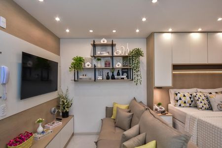 Sala de kitnet/studio à venda com 1 quarto, 26m² em Jardim Panorama, São Paulo