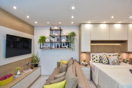 Sala de kitnet/studio à venda com 1 quarto, 26m² em Jardim Panorama, São Paulo