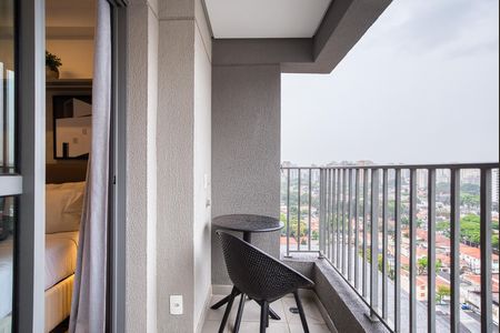 Varanda de apartamento para alugar com 1 quarto, 23m² em Indianópolis, São Paulo