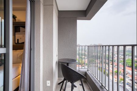 Varanda de apartamento para alugar com 1 quarto, 23m² em Indianópolis, São Paulo