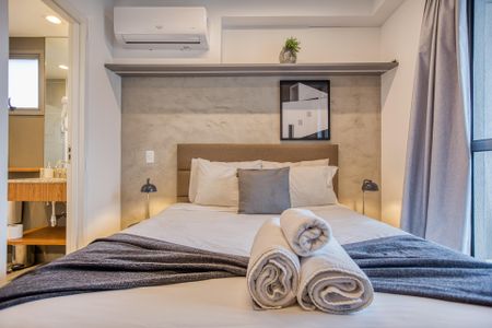 Studio de apartamento para alugar com 1 quarto, 23m² em Indianópolis, São Paulo