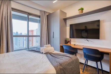 Studio de apartamento para alugar com 1 quarto, 23m² em Indianópolis, São Paulo