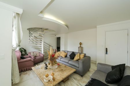 SALA de apartamento para alugar com 5 quartos, 413m² em Grajaú, Belo Horizonte