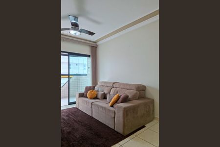 Sala de apartamento para alugar com 2 quartos, 99m² em Canto do Forte, Praia Grande