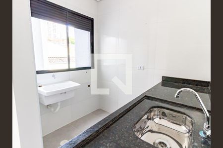 Cozinha de kitnet/studio para alugar com 1 quarto, 24m² em Vila Prudente, São Paulo