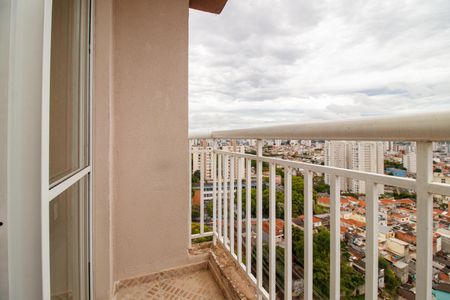 Varanda da Sala de apartamento para alugar com 2 quartos, 49m² em Vila Paiva, São Paulo