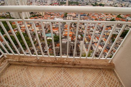 Varanda da Sala de apartamento para alugar com 2 quartos, 49m² em Vila Paiva, São Paulo