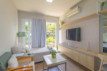 Sala de apartamento à venda com 1 quarto, 63m² em Centro, Canoas