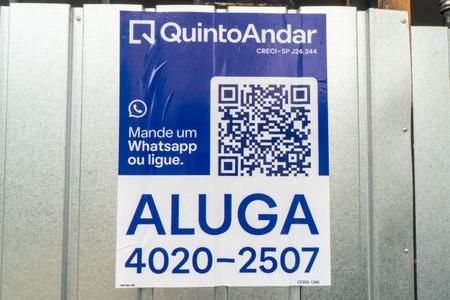 Casa para alugar com 35m², 1 quarto e 2 vagas Casa para alugar com 35m², 1 quarto e 2 vagasPlaca