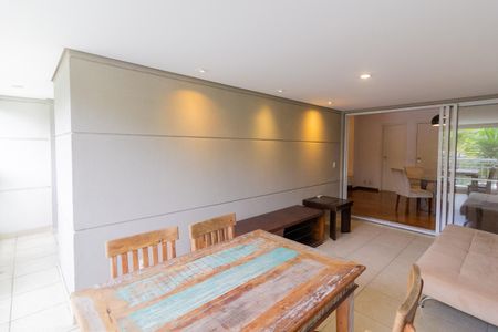 Varanda Gourmet de apartamento à venda com 3 quartos, 112m² em Chácara Santo Antônio (zona Sul), São Paulo