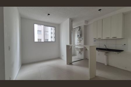 Sala de apartamento para alugar com 2 quartos, 37m² em Jardim, Santo André