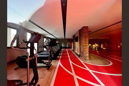 Apartamento para alugar com 55m², 1 quarto e 1 vaga Apartamento para alugar com 55m², 1 quarto e 1 vagaAcademia