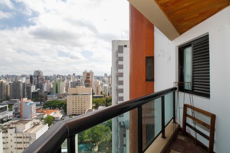 Varanda da Sala 1 de apartamento para alugar com 1 quarto, 116m² em Pinheiros, São Paulo