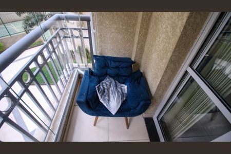 Varanda de apartamento para alugar com 1 quarto, 35m² em Vila Tolstoi, São Paulo