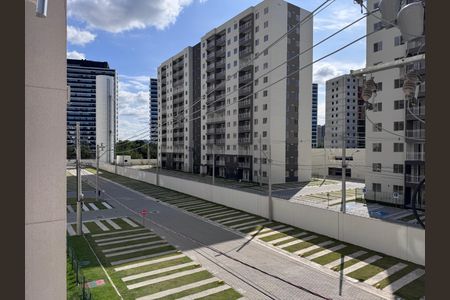 Sala - Vista de apartamento para alugar com 2 quartos, 49m² em Barra Olímpica, Rio de Janeiro