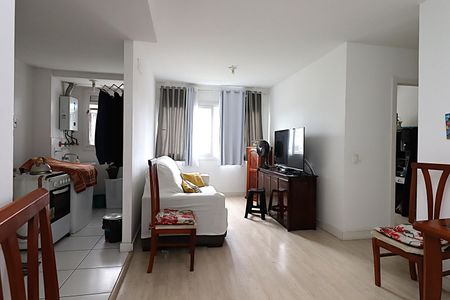 Sala de apartamento à venda com 2 quartos, 60m² em São Sebastião, Porto Alegre