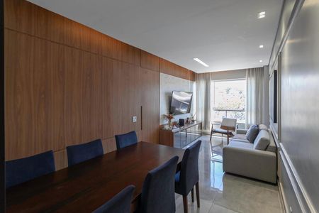 Sala de apartamento à venda com 3 quartos, 76m² em Paquetá, Belo Horizonte