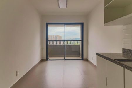 Sala - Cozinha - Lavanderia de apartamento para alugar com 1 quarto, 31m² em Butantã, São Paulo