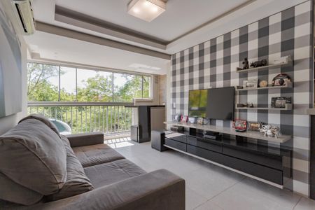 Sala de apartamento à venda com 1 quarto, 56m² em Petrópolis, Porto Alegre