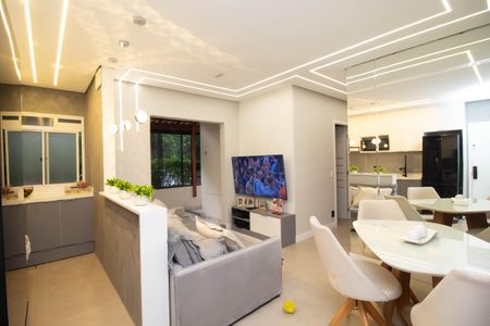 Sala/Cozinha de apartamento para alugar com 3 quartos, 73m² em Jardim Cocaia, Guarulhos