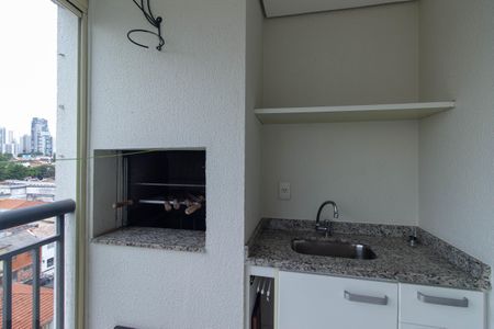 Churrasqueira da varanda de apartamento para alugar com 4 quartos, 133m² em Ipiranga, São Paulo