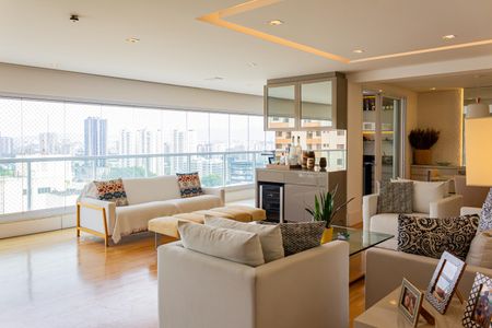 Sala de apartamento à venda com 4 quartos, 255m² em Perdizes, São Paulo