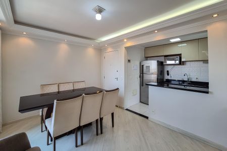 Sala de Jantar de apartamento à venda com 2 quartos, 60m² em Jardim Calux, São Bernardo do Campo
