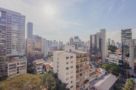 Vista da Sala de apartamento à venda com 2 quartos, 69m² em Pinheiros, São Paulo