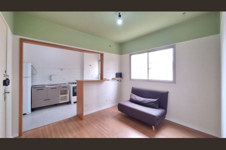 Sala de apartamento para alugar com 1 quarto, 34m² em Perdizes, São Paulo