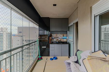 Varanda de apartamento à venda com 2 quartos, 75m² em Caxingui, São Paulo