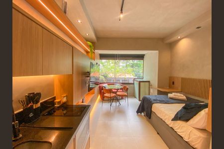 Studio de kitnet/studio para alugar com 1 quarto, 24m² em Campo Belo, São Paulo