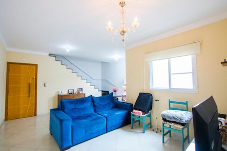 Sala de apartamento à venda com 3 quartos, 164m² em Vila Helena, Santo André