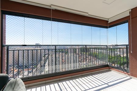 Varanda da Sala de apartamento à venda com 2 quartos, 62m² em Jardim Independência (são Paulo), São Paulo