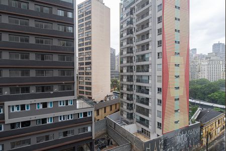 Vista da Sala de apartamento para alugar com 2 quartos, 37m² em Bela Vista, São Paulo