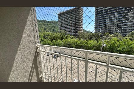 Varanda da Sala de apartamento para alugar com 3 quartos, 55m² em Barra Olímpica, Rio de Janeiro