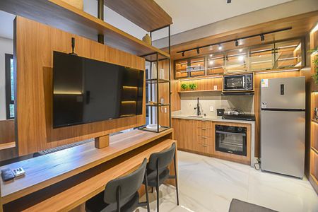 Apartamento para alugar com 25m², 1 quarto e sem vaga Apartamento para alugar com 25m², 1 quarto e sem vagaSalaSala/Cozinha