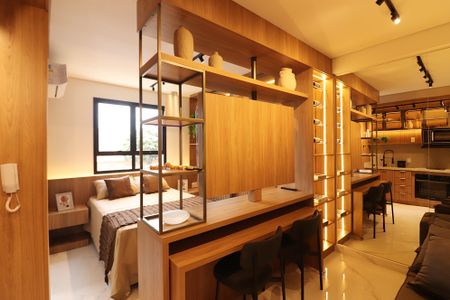 Studio de kitnet/studio para alugar com 1 quarto, 25m² em Vila Campestre, São Bernardo do Campo