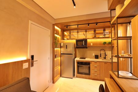 Studio de kitnet/studio para alugar com 1 quarto, 25m² em Vila Campestre, São Bernardo do Campo