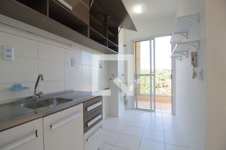 Cozinha de apartamento para alugar com 2 quartos, 58m² em Lajeado, Cotia
