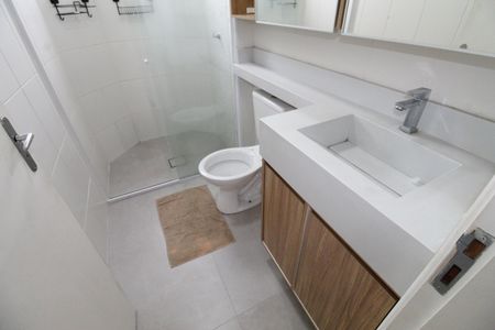 Banheiro de apartamento para alugar com 2 quartos, 56m² em Jardim Motorama, São José dos Campos