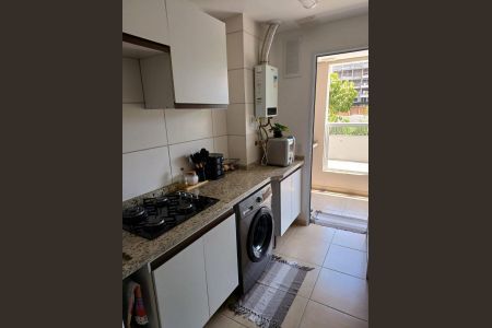 Cozinha de apartamento para alugar com 2 quartos, 61m² em Granja Olga, Sorocaba