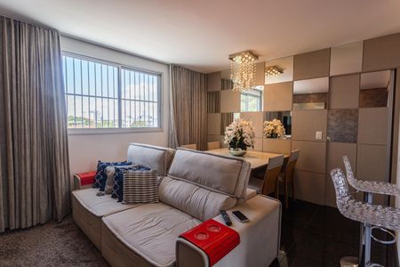 Sala de apartamento para alugar com 2 quartos, 72m² em Carvalho de Brito, Belo Horizonte