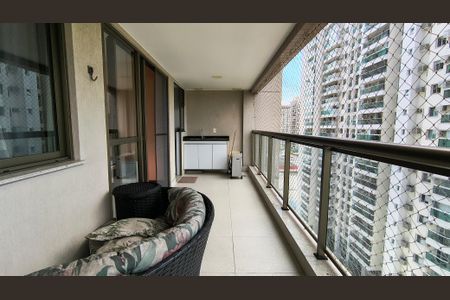 Varanda  de apartamento para alugar com 3 quartos, 82m² em Recreio dos Bandeirantes, Rio de Janeiro