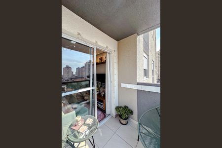 Varanda da Sala de apartamento para alugar com 2 quartos, 54m² em Água Rasa, São Paulo