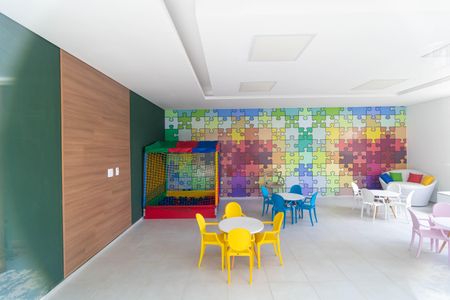 Apartamento para alugar com 43m², 2 quartos e 1 vaga Apartamento para alugar com 43m², 2 quartos e 1 vagaÁrea comum - Brinquedoteca