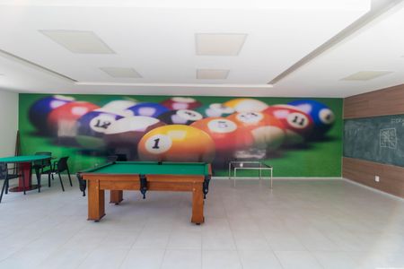 Apartamento para alugar com 43m², 2 quartos e 1 vaga Apartamento para alugar com 43m², 2 quartos e 1 vagaÁrea comum - Salão de jogos
