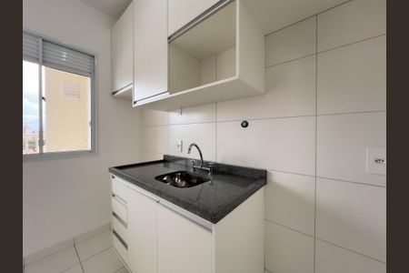 Cozinha de apartamento para alugar com 2 quartos, 47m² em Jardim Santo Antonio, Valinhos