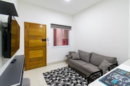 Sala  de apartamento para alugar com 1 quarto, 43m² em Parque Jabaquara, São Paulo